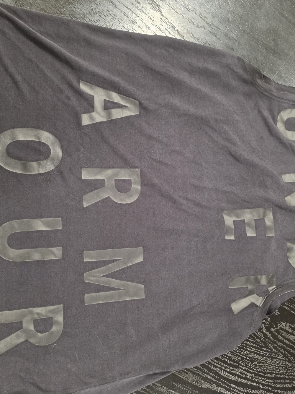 Under Armour Women's Gray Muscle Tee with Matte Logo